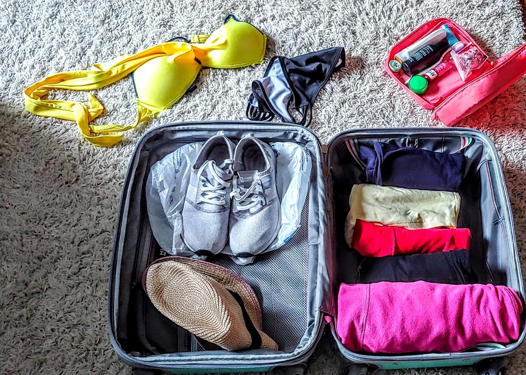 packing checklist for a long-haul flight