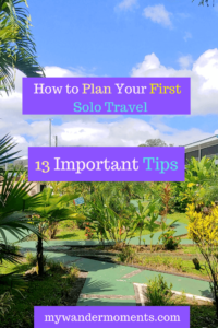 how to plan a trip for a first time