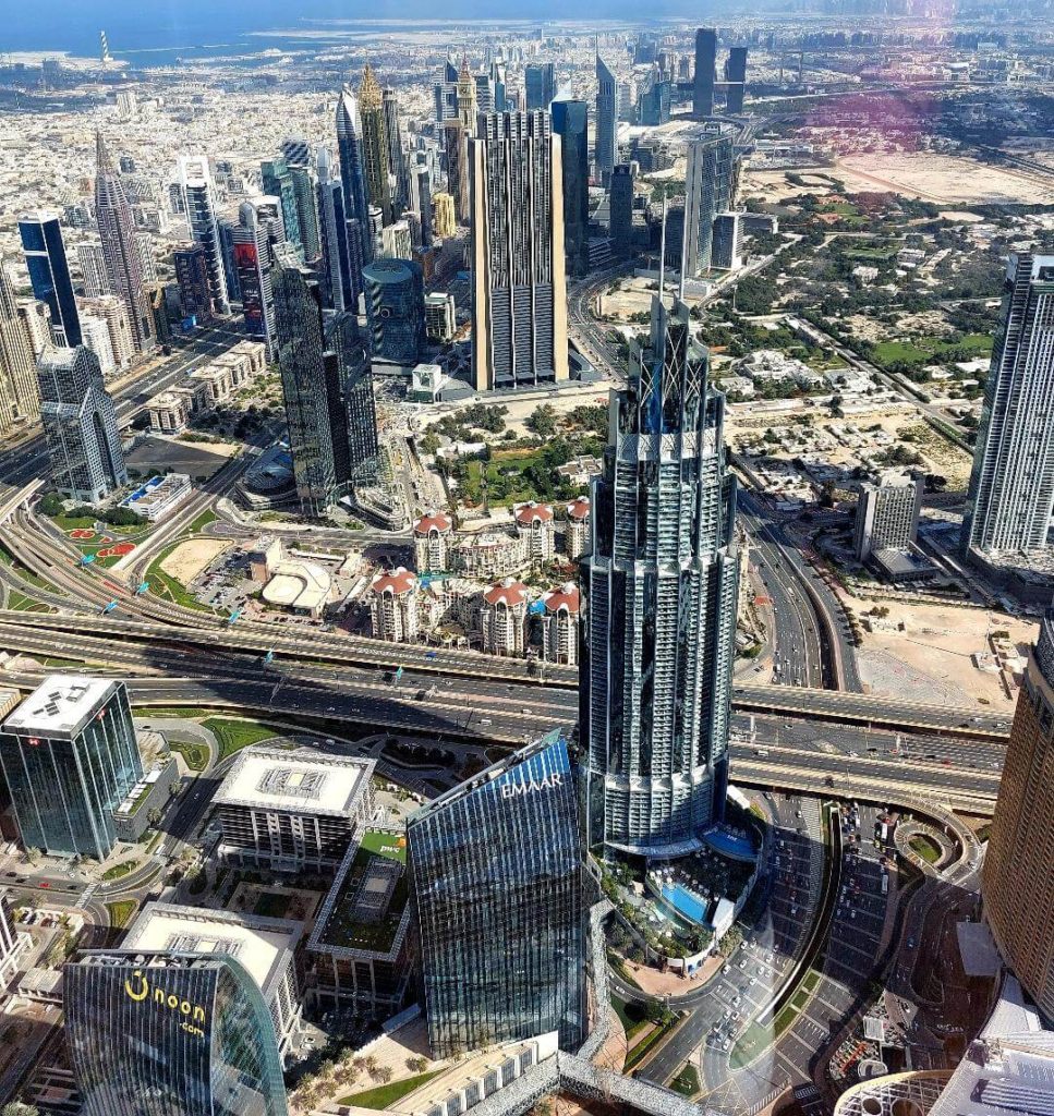 burj khalifa 125 floor view