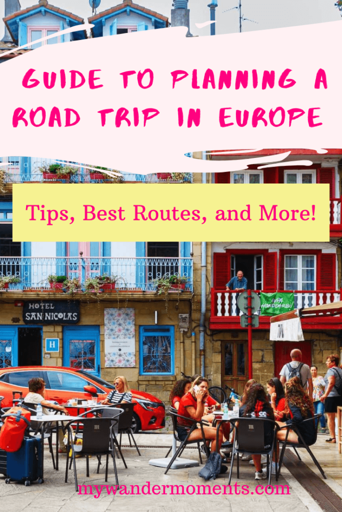 how to plan a european road trip