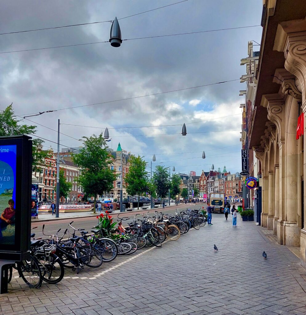 explore amsterdam on a bicycle