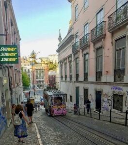 lisbon funicular ride 2 days