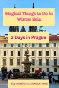 prague in winter