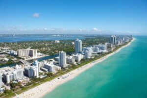 warm USA spring break destination