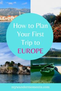 plan a trip through europe