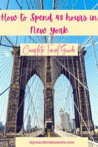 What to do in New York in 48 Hours