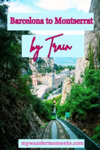 getting to montserrat from barcelona